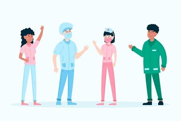 Warga Baciro Jogja, Sambut & Beri Semangat Paramedis Covid-19. Gambar : freepik