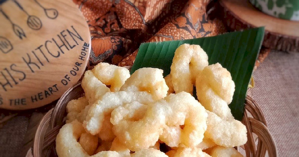 Geblek, Camilan Gurih Khas Kulon Progo yang Bikin Rindu Kampung. Gambar : cookpad.com