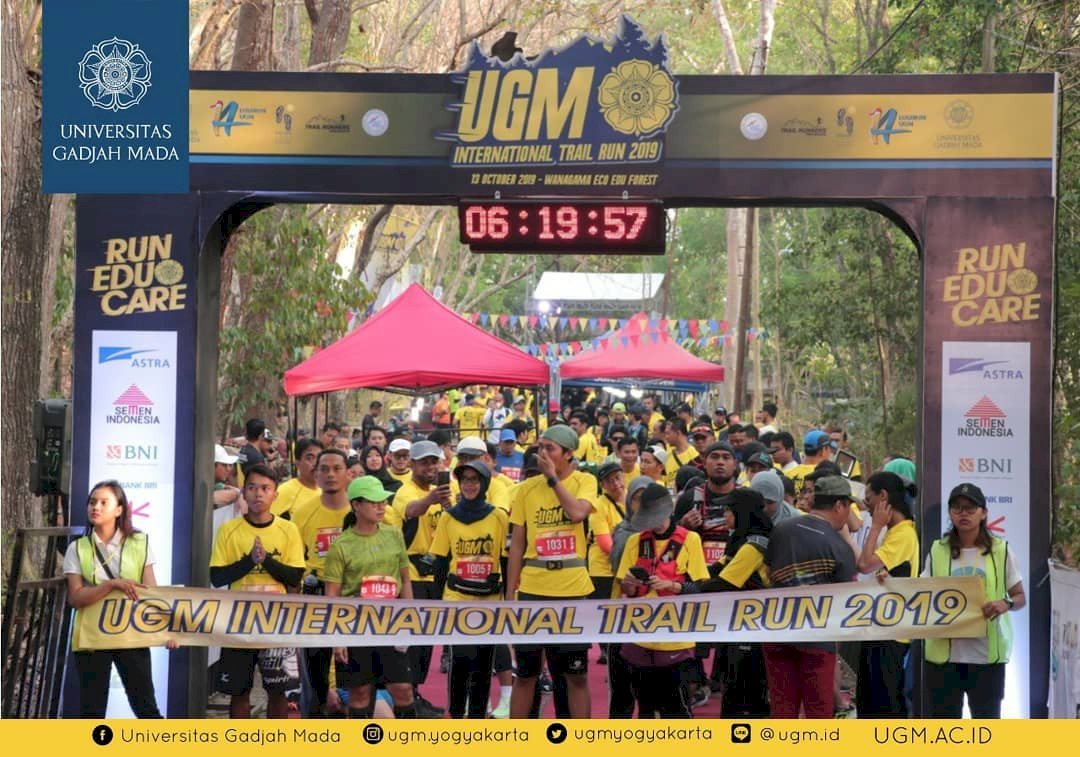 Mari Berpartisipasi Event UGM Iternational Trail Run 2022 Bersama Kagama Untuk Berbagi. Gambar : ig @ugm.yogyakarta