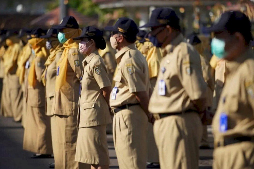 Penghematan Energi, Jogja Terapkan WFH ASN Hari Rabu Biar Tak Dianggap Libur Panjang. Gambar : ilustrasi ASN